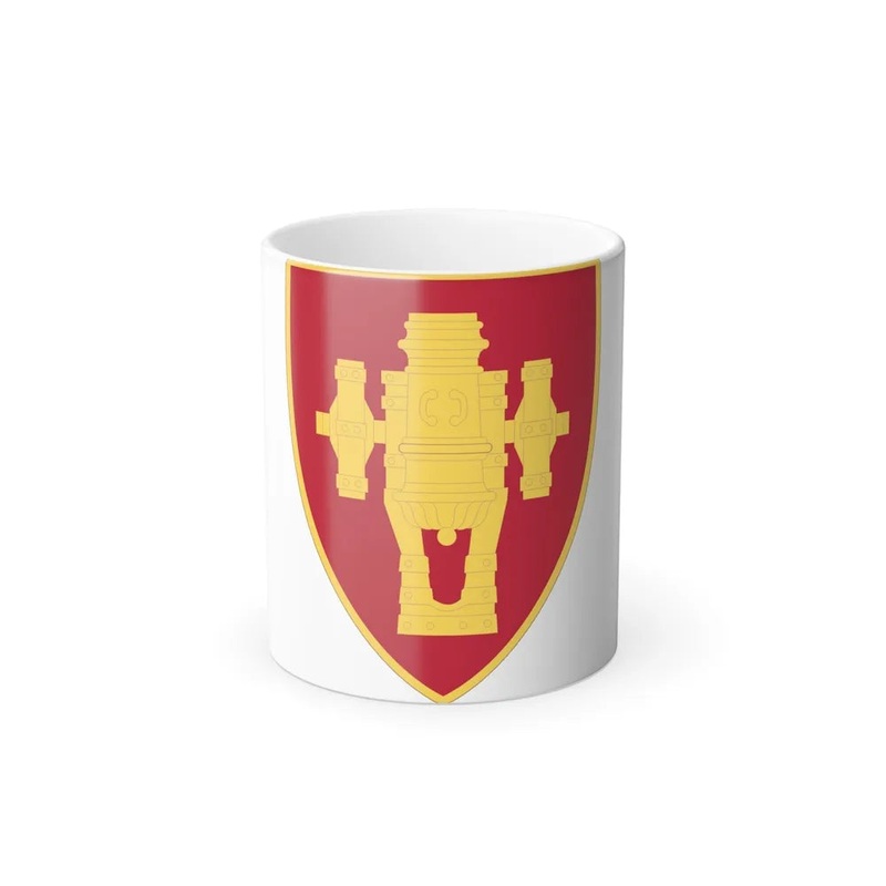 Field Artillery Center and School v2 (U.S. Army) Color Changing Coffee Mug