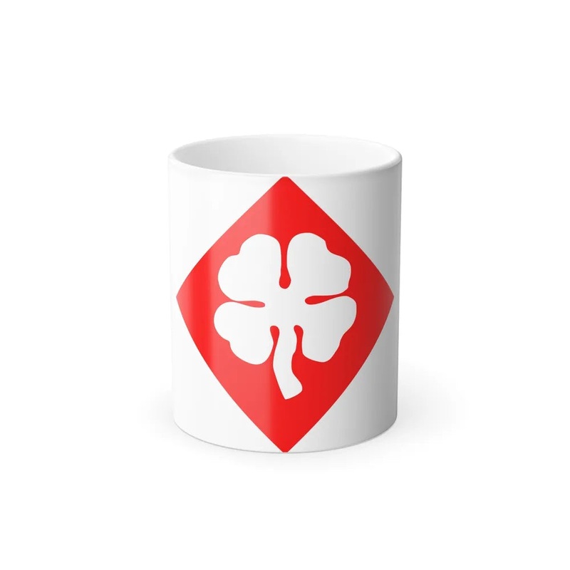Fourth United States (U.S. Army) Color Changing Coffee Mug