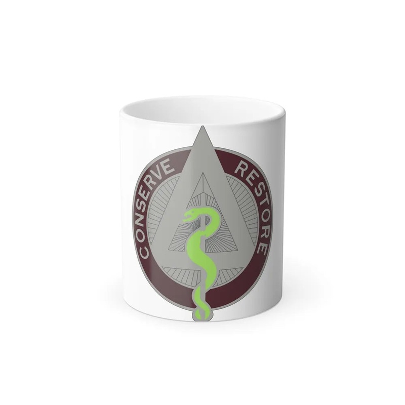 US Area Dental Laboratory Walter Reed Medical Center (U.S. Army) Color Changing Coffee Mug