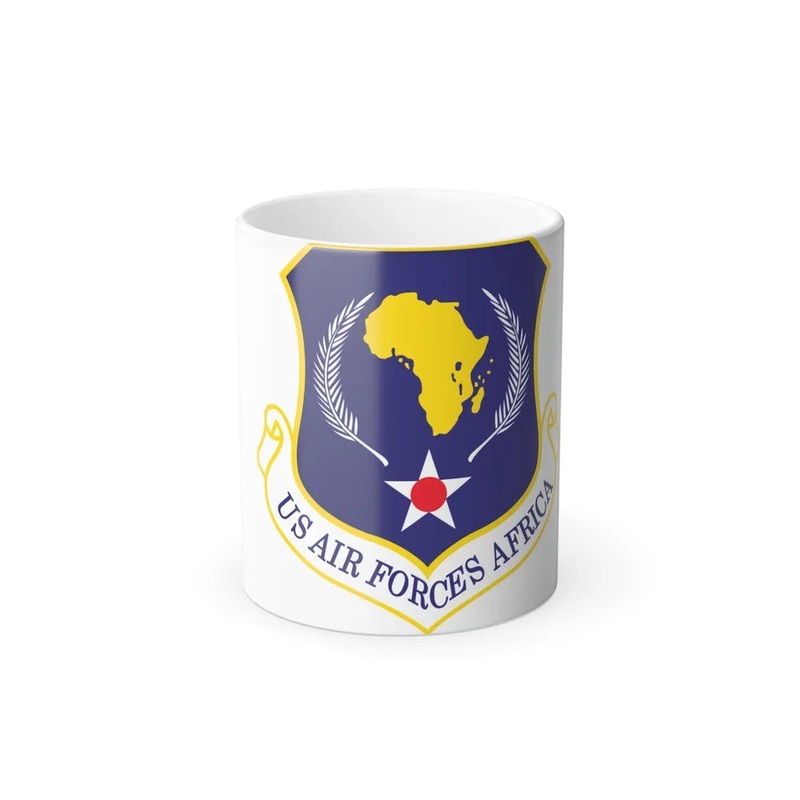 USAF Africa (U.S. Air Force) Color Changing Coffee Mug