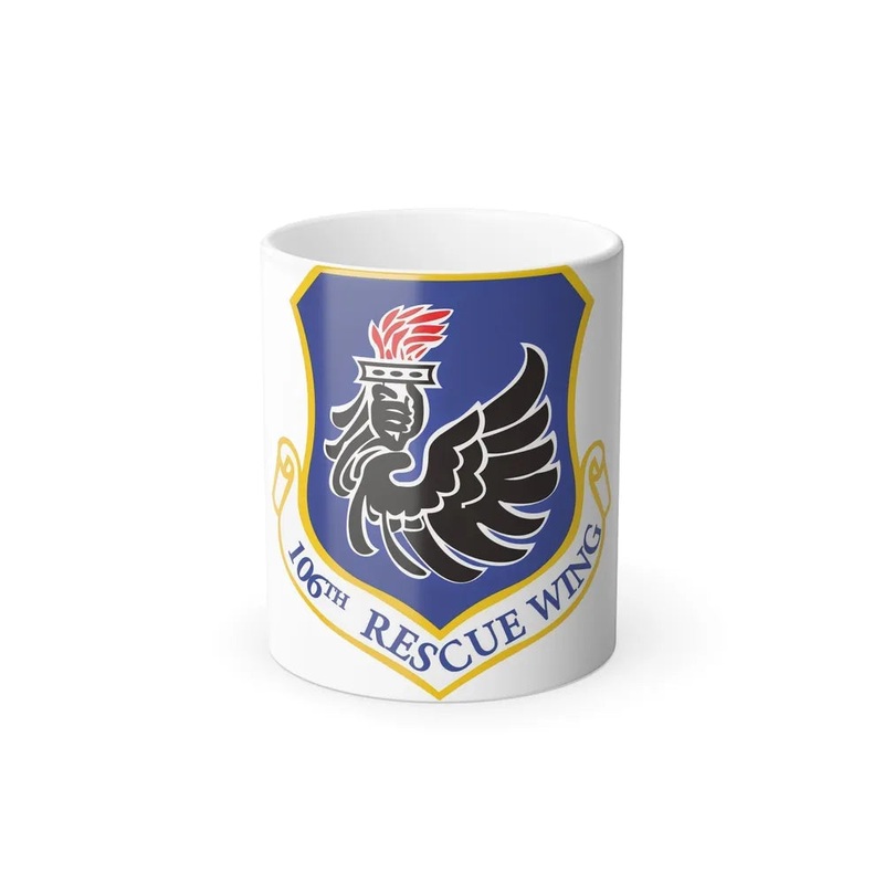 106th Rescue Wing logo 2 (U.S. Air Force) Color Changing Coffee Mug