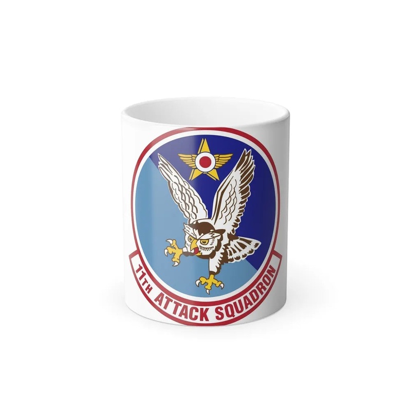 11th Attack Squadron (U.S. Air Force) Color Changing Coffee Mug