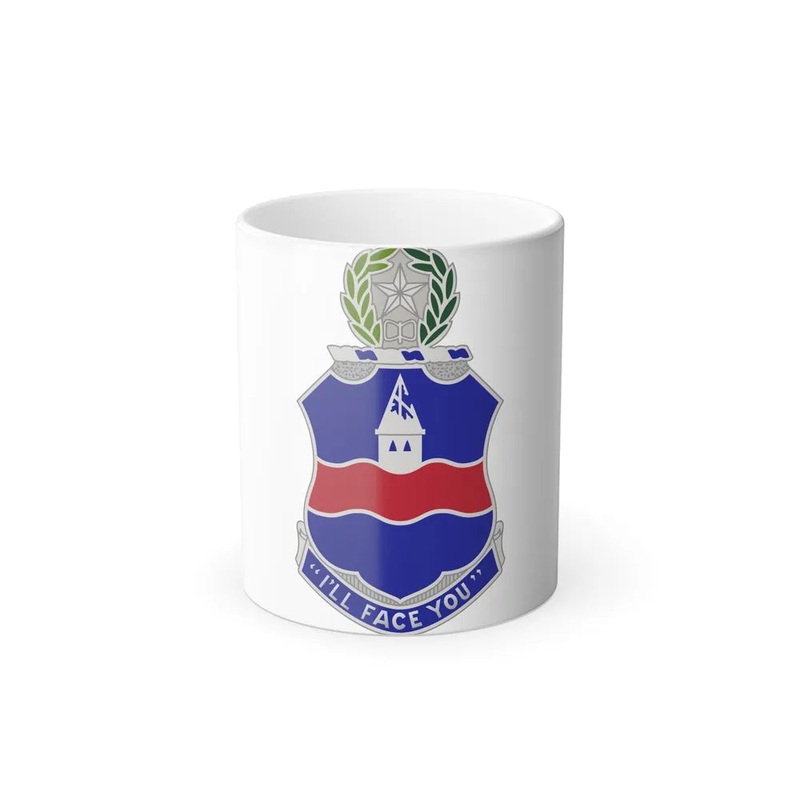 142nd Infantry Regiment (U.S. Army) Color Changing Coffee Mug