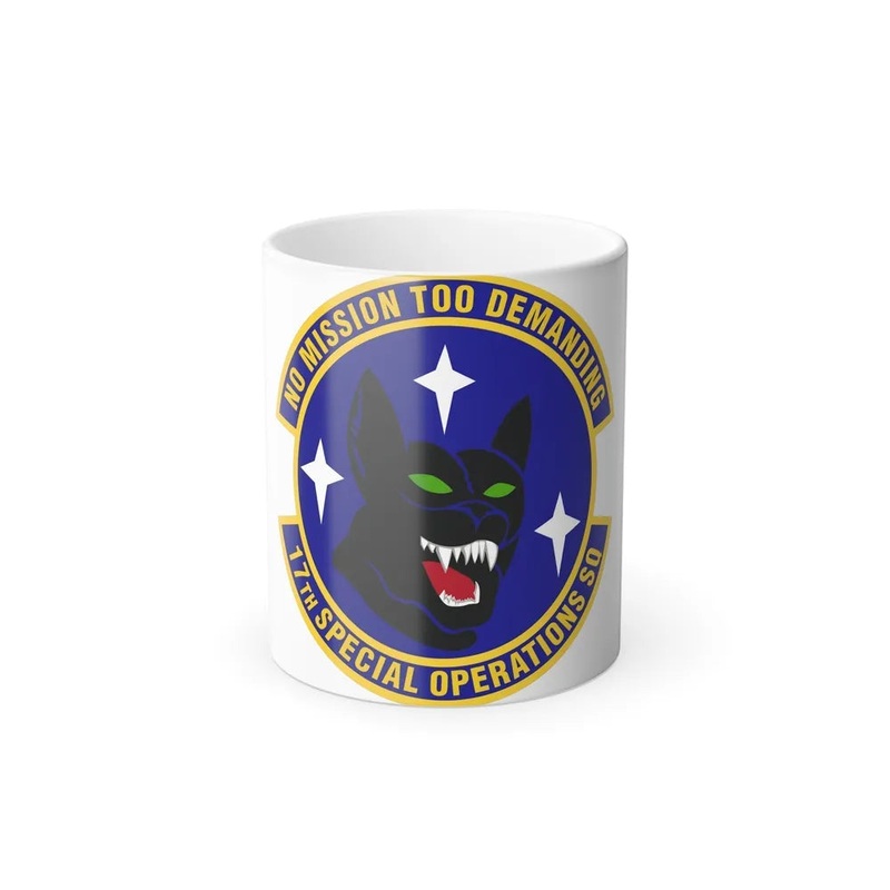 17th Special Operations Squadron (U.S. Air Force) Color Changing Coffee Mug