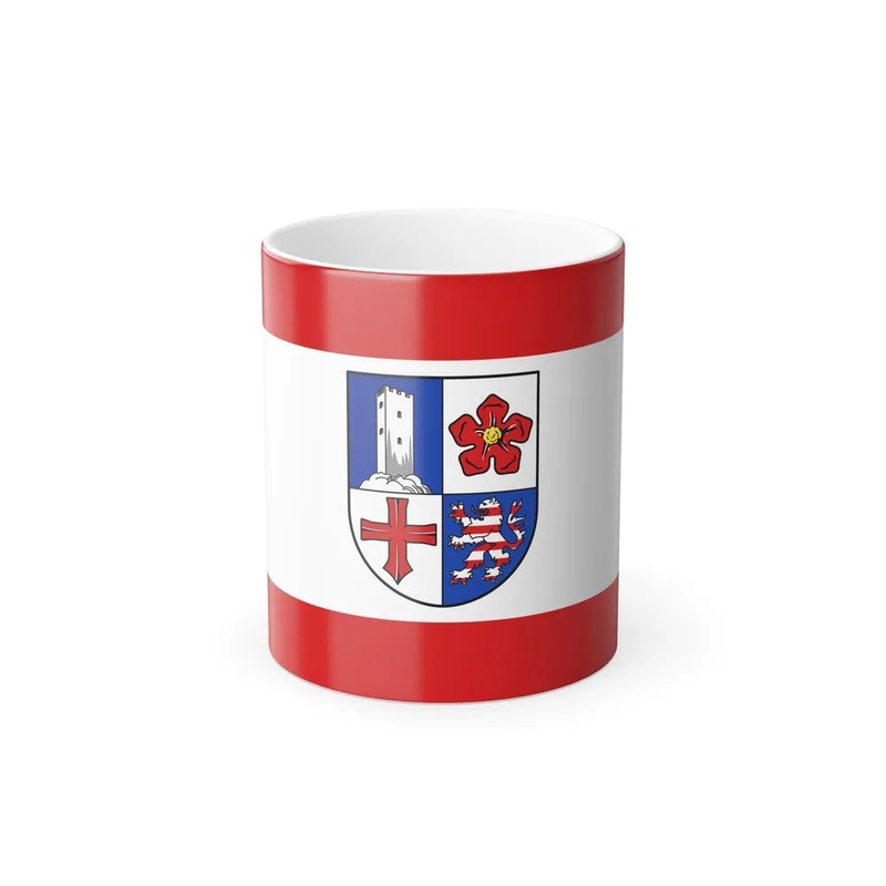 Flag of Bergstrasse Germany – Color Changing Coffee Mug