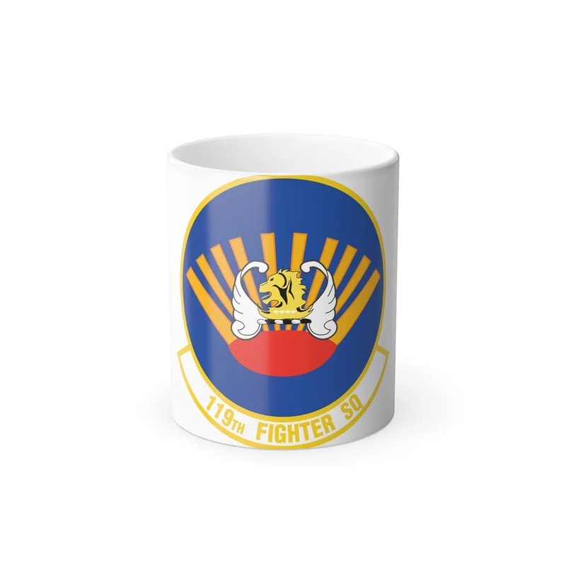 119 Fighter Squadron (U.S. Air Force) Color Changing Coffee Mug