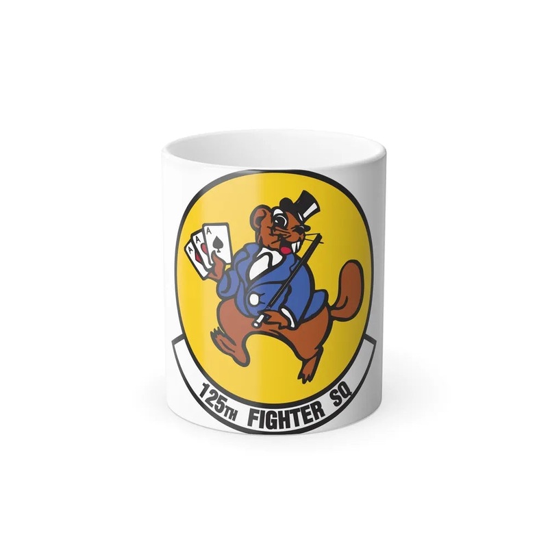 125 Fighter Squadron (U.S. Air Force) Color Changing Coffee Mug