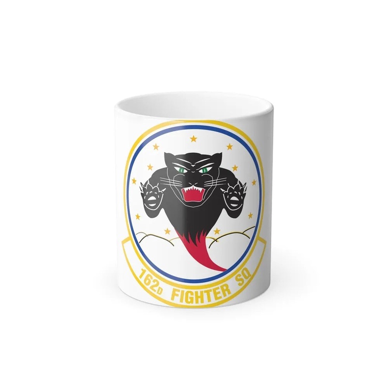 162 Fighter Squadron (U.S. Air Force) Color Changing Coffee Mug