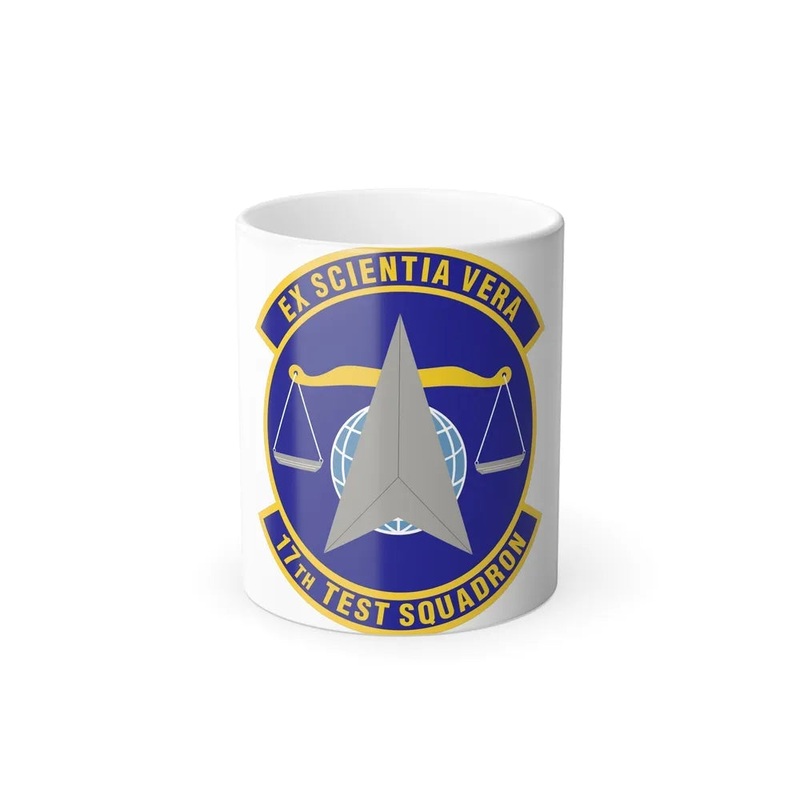 17th Test Squadron (U.S. Air Force) Color Changing Coffee Mug