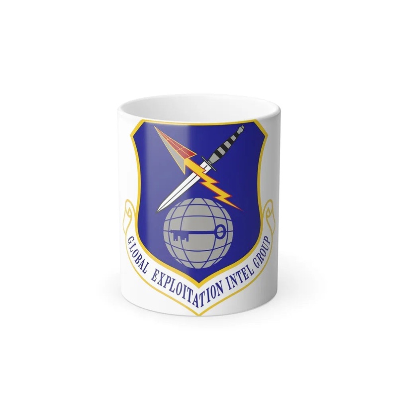 Global Exploitation Intelligence Group (U.S. Air Force) Color Changing Coffee Mug