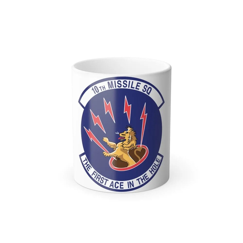 10th Missile SQ The First In The Hole (U.S. Air Force) Color Changing Coffee Mug