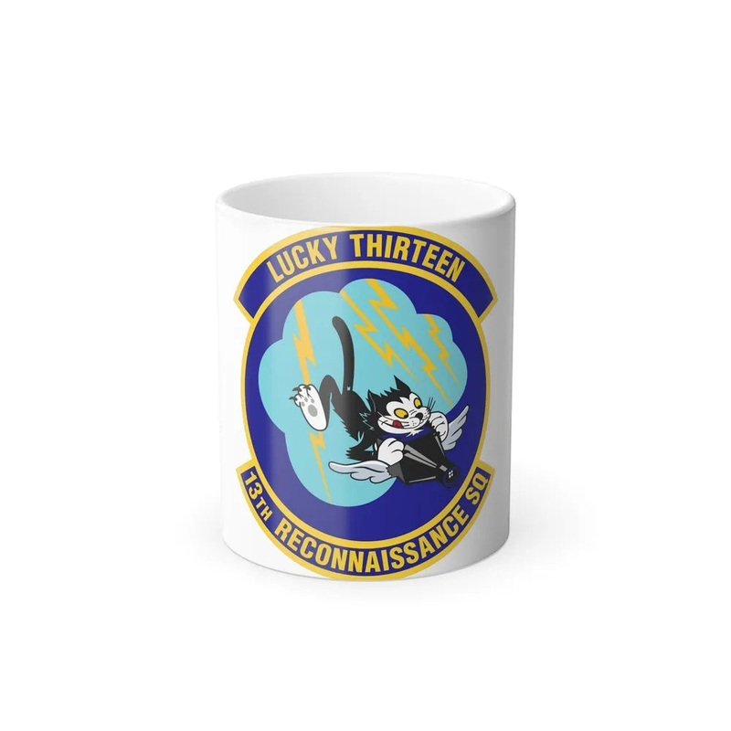 13th Reconnaissance Squadron (U.S. Air Force) Color Changing Coffee Mug