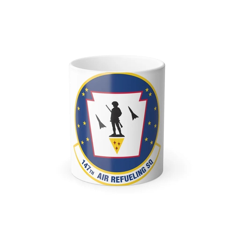 147 Air Refueling Squadron (U.S. Air Force) Color Changing Coffee Mug