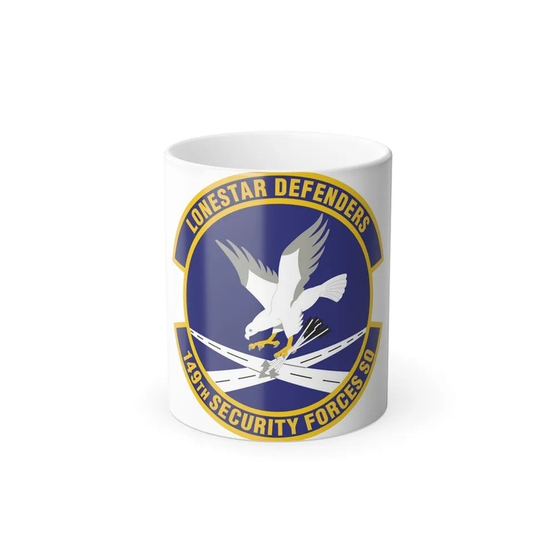 149th Security Forces Squadron (U.S. Air Force) Color Changing Coffee Mug