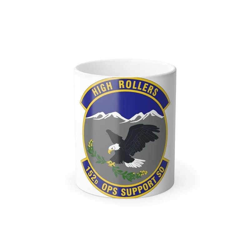 152d Operations Support Squadron (U.S. Air Force) Color Changing Coffee Mug