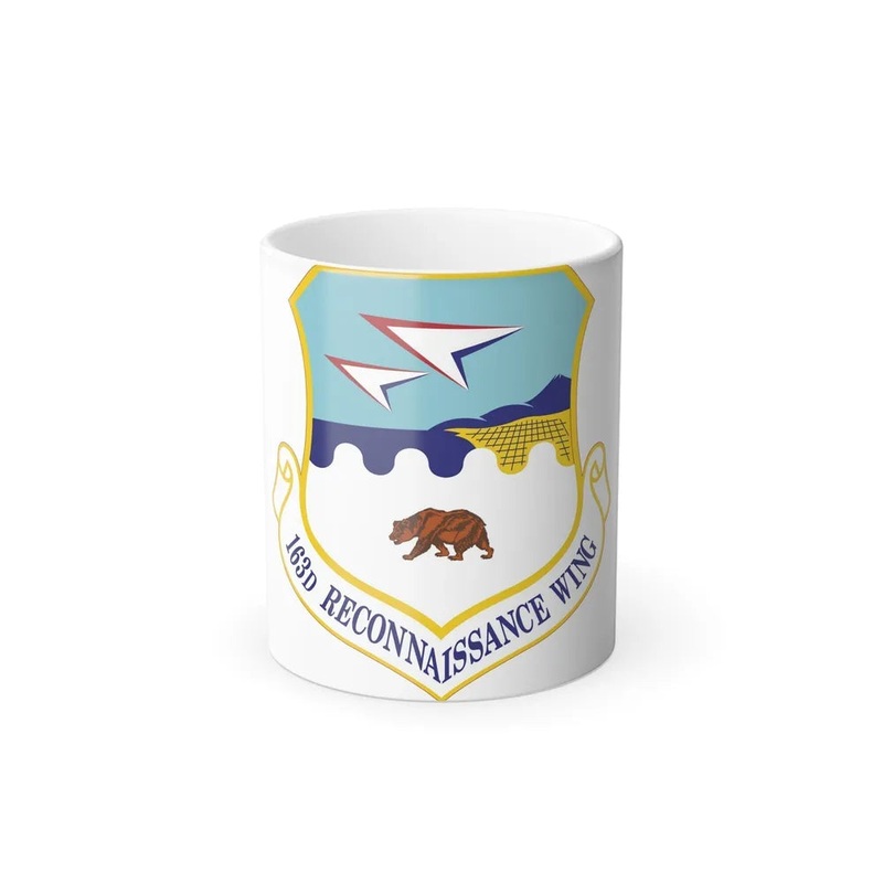 163d Reconnaissance Wing (U.S. Air Force) Color Changing Coffee Mug