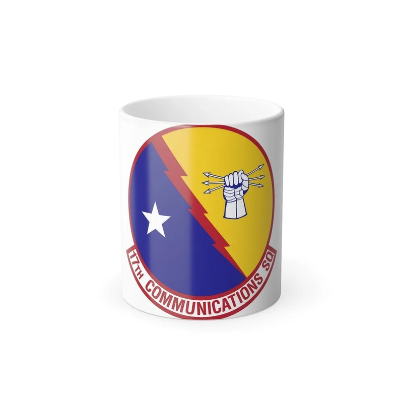 17th Communications Squadron (U.S. Air Force) Color Changing Coffee Mug