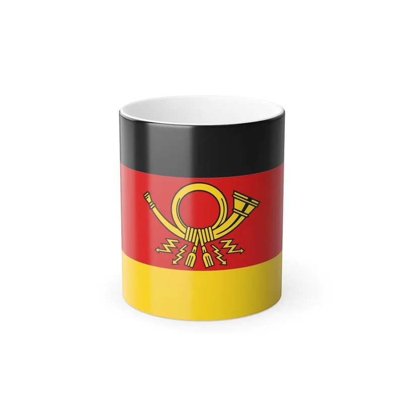 Flag of Deutsche Bundespost Germany – Color Changing Coffee Mug
