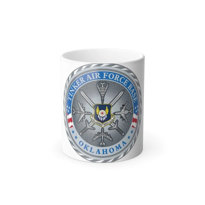 Tinker AF Base (U.S. Air Force) Color Changing Coffee Mug