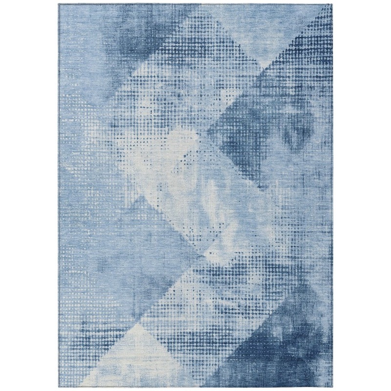 Arvaya Sky Washable Indoor-Outdoor Rug