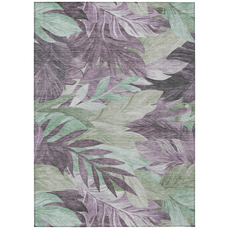Filone Purple Washable Indoor-Outdoor Rug