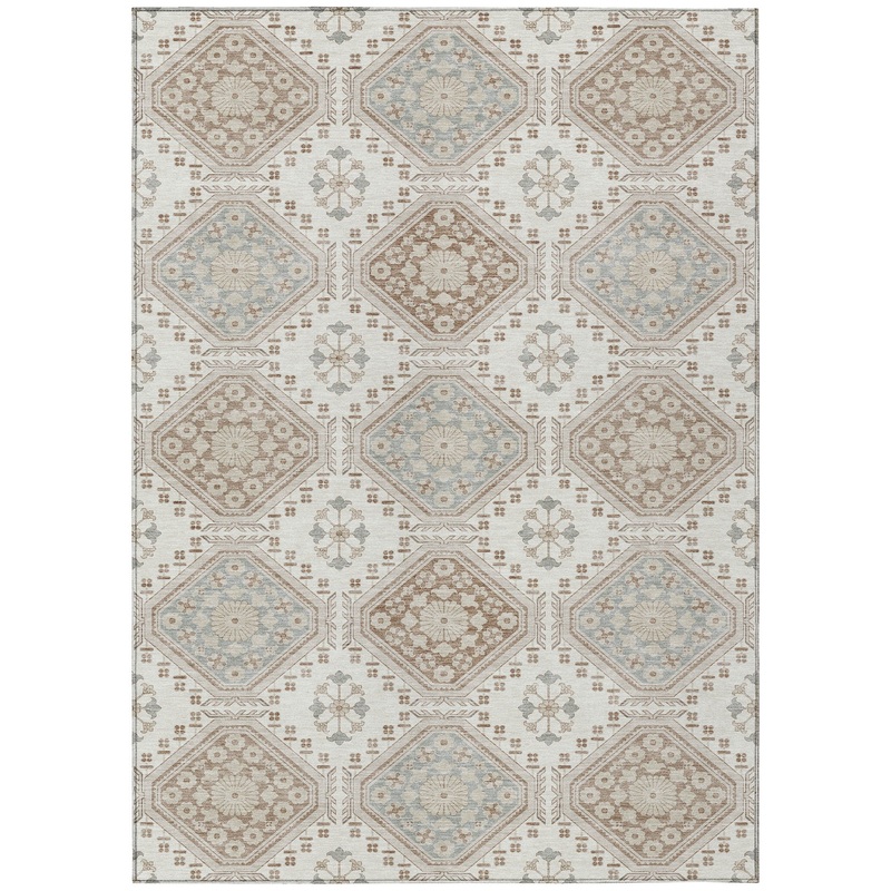 Antheya Ivory Washable Indoor-Outdoor Rug