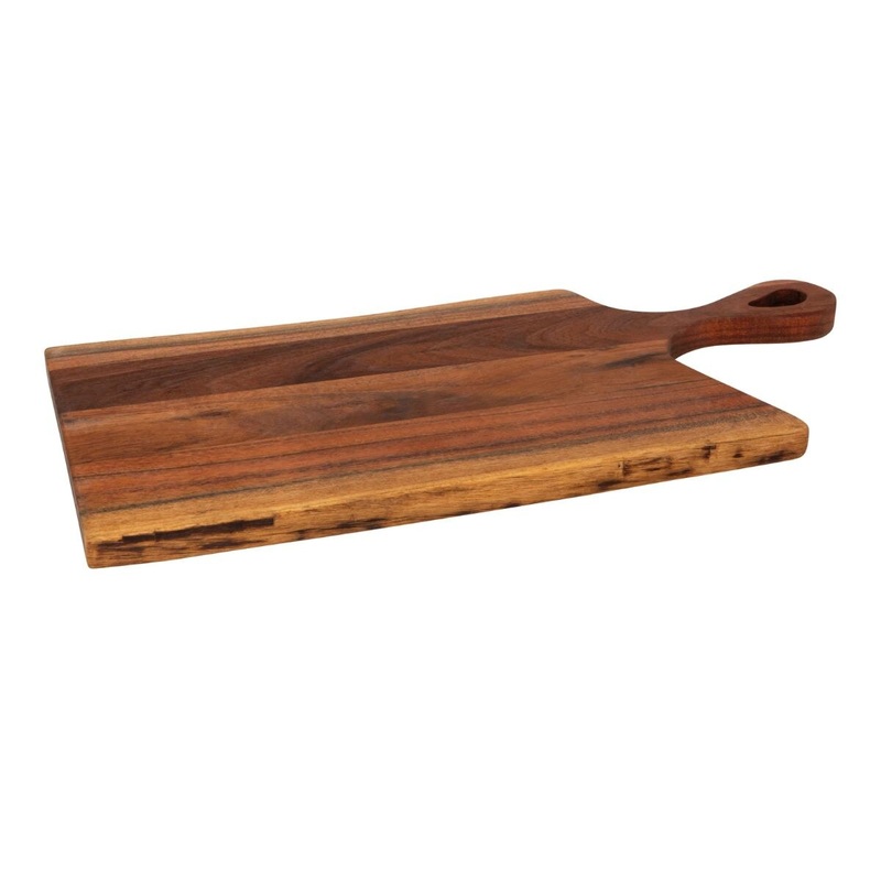 Serving Paddle Wood Rustic Edge 23″