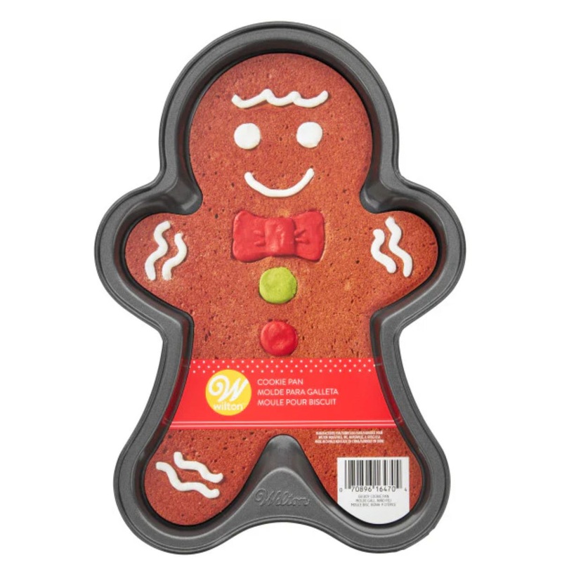 11 x 8 Gingerbread Man-Shaped Cookie Pan