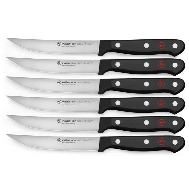Wusthof Gourmet 6 Piece Steak Knife Set