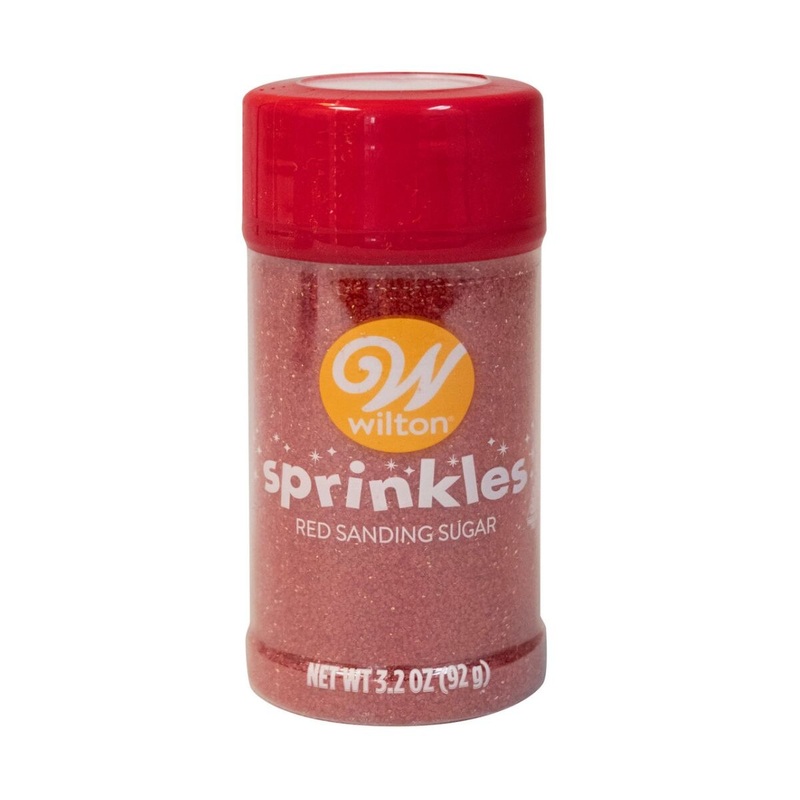 3.2 oz Red Sanding Sugar