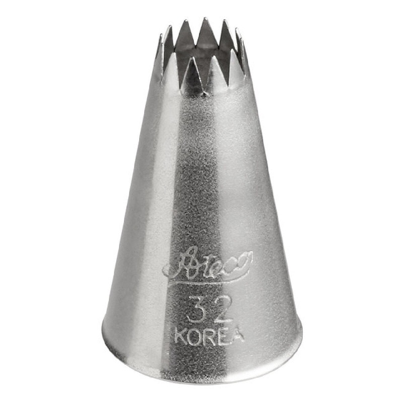 Ateco #32 Medium Open Star Cake Tip