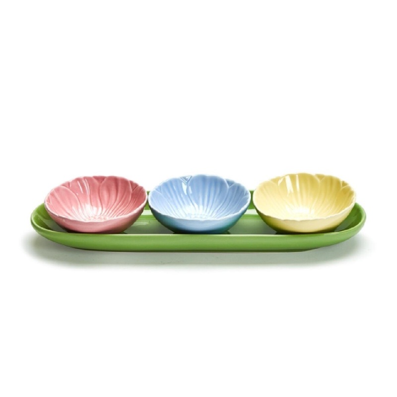 Flower Bowl w/Tray