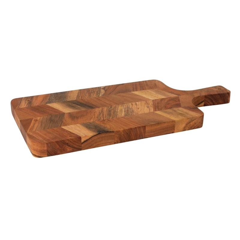 Serving Paddle Acacia Chevron 15.5″