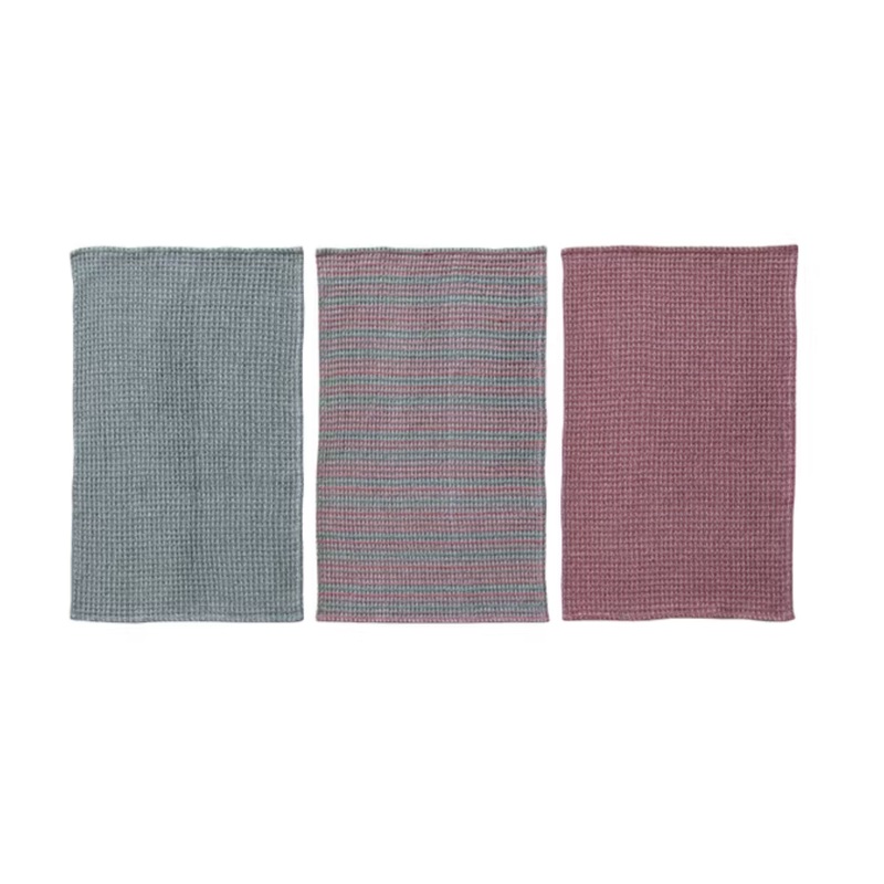 Woven Cotton Waffle Weave Tea Towel
