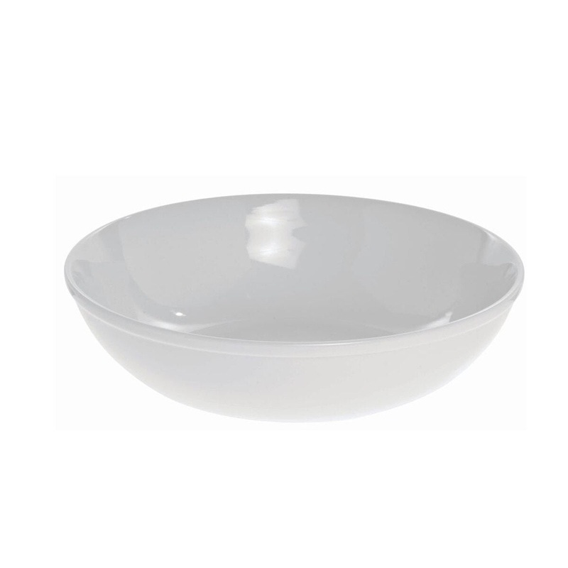 5 Qt White Porcelain Serving Bowl