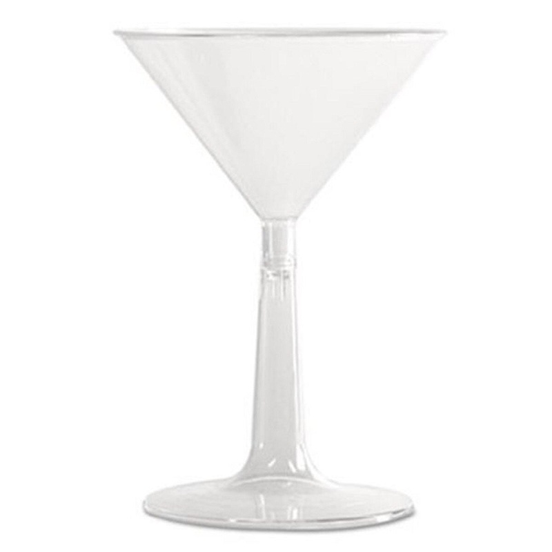 6 Oz Martini Glass- 2 pc