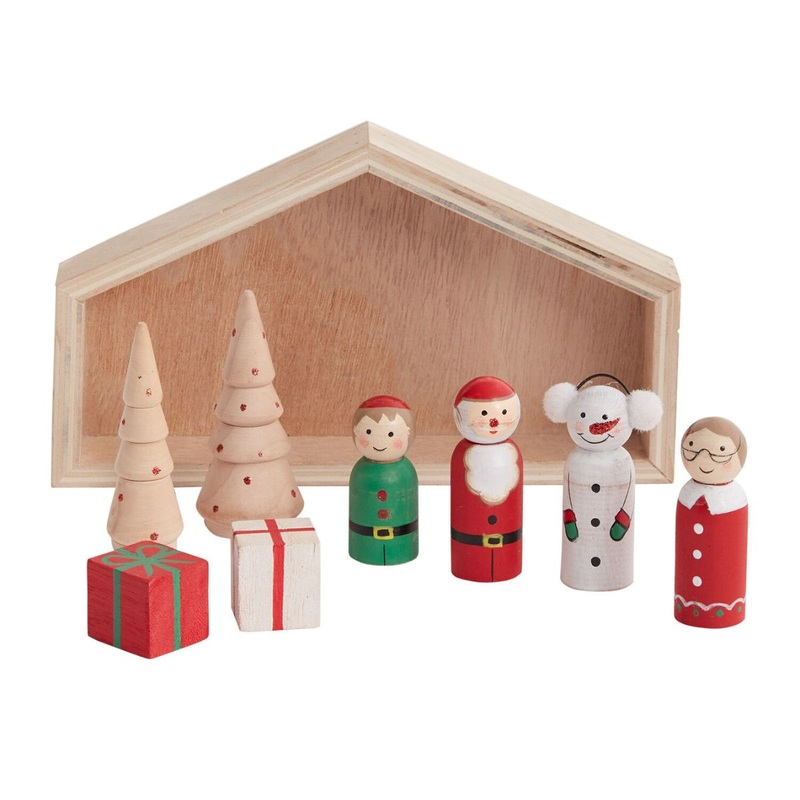 9/pc Set  Santa’s Workshop