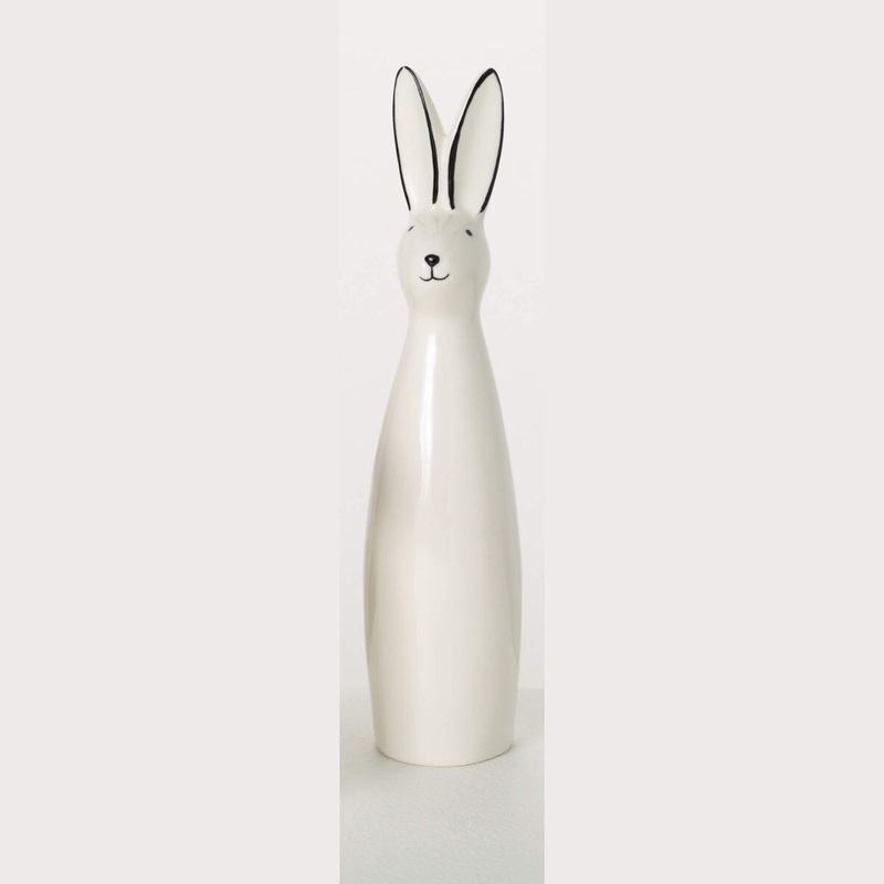 Abstract Porcelain Bunny- Large
