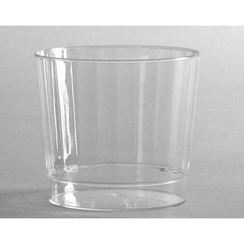 WNA Plastics Classicware Crystal 9 oz. Squat Tumbler – Clear