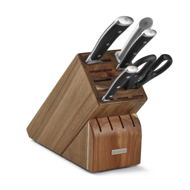 6-Pc Classic Ikon Knife Block Set