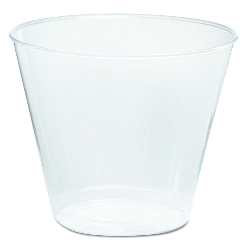 WNA T5S Plastic Tumbler 5 oz Clear – Pack of 50