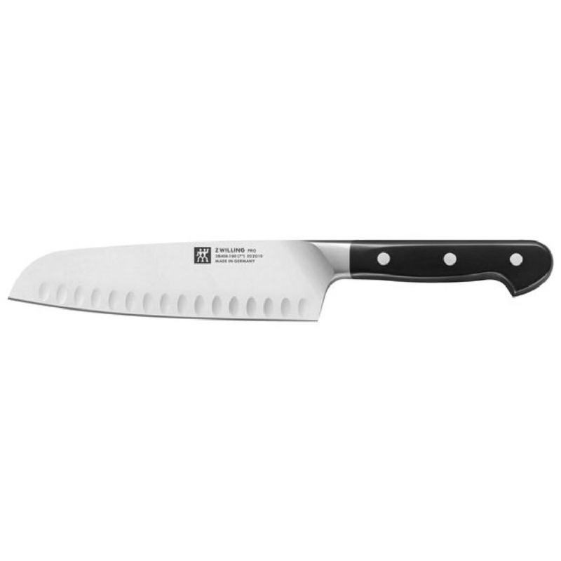 Zwilling Pro Hollow Edge Santoku Knife 7″