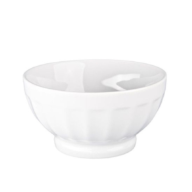 16 Oz White Plated Bowl