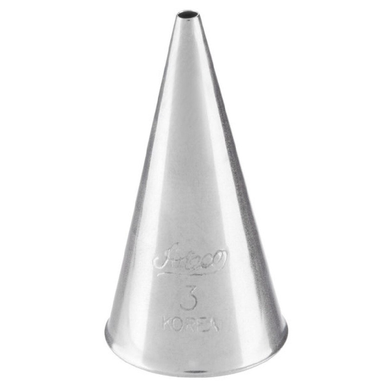 Ateco #3 Small Round Cake Tip