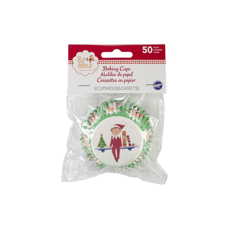 Baking Cups Elf On The Shelf 50 Ct