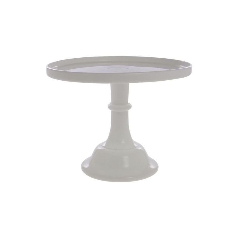 Cake Stand Milk 12″(dis)
