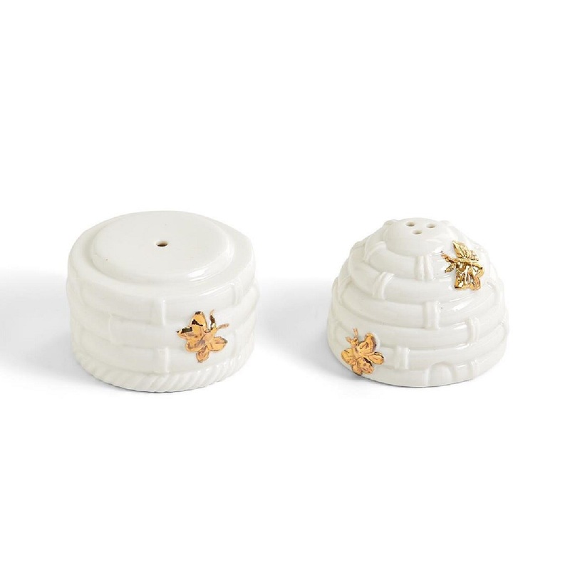 Salt/Pepper Shakers Bee Hive (dis)