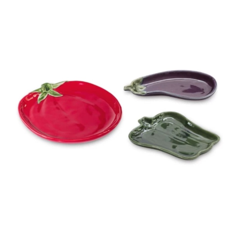 Vegetable Plate 7″ 3/cs