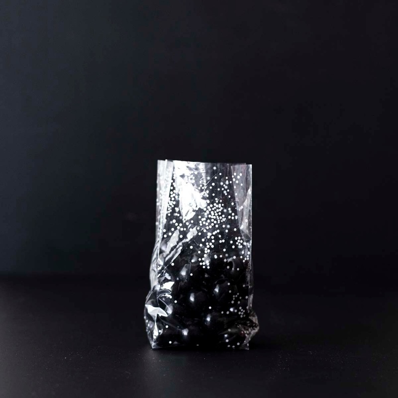 White Sprinkle Cellophane Bag – C1