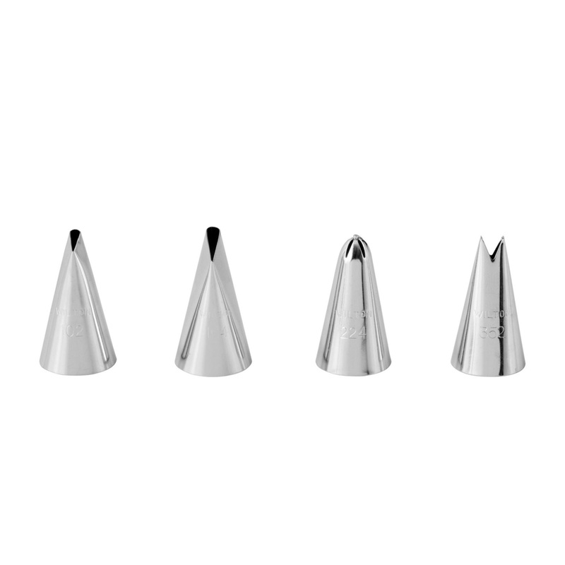 Wilton 4-pc Flower Decorating Tip Set